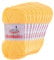 10 x 50g Häkelgarn Bambuska Sommergarn Strickgarn Baumwolle Viskose unifarben, Farbwahl, Farbe:06 gelb