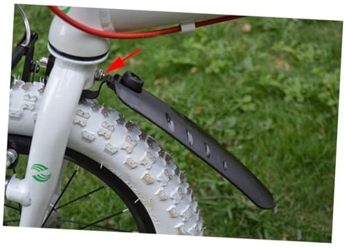 Yardwe 2 Stück Faltbare Fahrrad Schmutzfänger für Mountainbike Schwarz