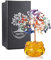 JSDDE Arbre à Argent Décoratif Pierres et Cristaux pour Décoration Intérieure Feng Shui Arbre de Vie en Cristal Chakras avec Bol au Trésor en Verre Porte-Bonheur Ouverture Magasin 13-14cm (7 Chakras)