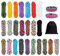 Paracorde 550 corde de parachute 550 de 24 couleurs de 3 m et 4 mm, corde de survie en nylon, corde tactique pour cordons, porte-clés, collier de chien, mousqueton, escalade, loisirs créatifs