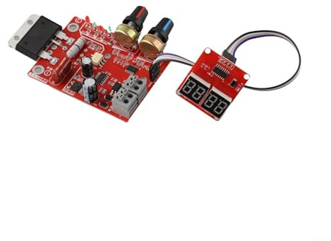 FACAIIO Punktschweißgerät Steuerplatine für NY-D01, 40 A/100 A digitale Steuerung mit Nulldurchgangserkennung, Optokoppler-Isolierung, STM8-Mikrocontroller
