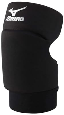 Mizuno Open Back Protección de rodilla, negro