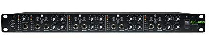 Mackie HM-400 amplificatore per cuffie a 4 canali con ingresso stereo, 3 uscite cuffie per canale (12 in totale), ingresso Aux per canale ed EQ a 2 bande