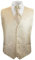 Festliche Jungen Anzug Weste mit Plastron 2tlg Champagner floral für Kinderanzug 182-188 (18 Jahre)