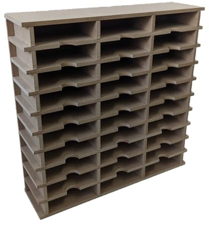 Ink pad Storage Holder for Tim Holtz Sized Distress Inks Holds up to 30 Ink Pads