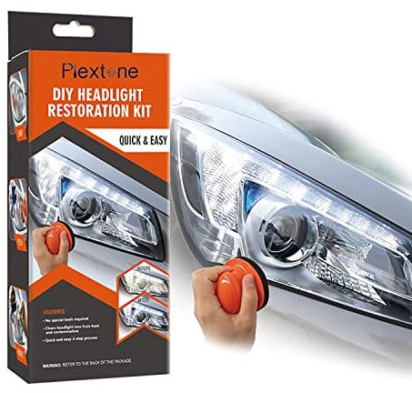 Plextone Professional Headlight Restoration Kit DIY Headlamp Brightener Car Care Repair kit Head Lense Clean(manual) (S205-M)1