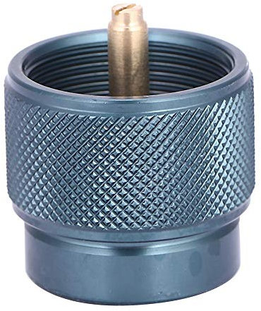 VGEBY1 Gas Stove Adapter, Valve Canister to 1L Propane Tank Convertor for Outdoor Camping