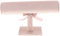 FRECI Schmuckständer, T-Form, Samt, Schwarz, Schmuckständer, Vitrine, Organizer für Armbänder, Uhren, Halsketten, dekorative Ketten – Pink