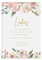 PMPrinted Blush Floral A5, A4 OR A3, Ladies Bathroom Toiletries Wedding Sign, Personalised