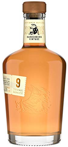 Hardenberg I Vintage Korn 9 YO I 9 Jahre in traditionellen Eichenfässern gereift I Limitierte Edition I 38% Vol. I 700 ml