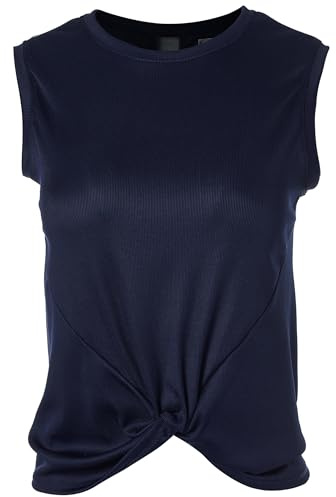 Lucky In Love Tanktop mit Twist-Front, Mitternachtsmarineblau, Mittel