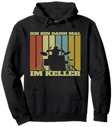 Schlagzeug Schlagzeuger Drummer Musiker Fun Spruch Pullover Hoodie