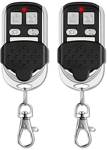LAWOHO Garagentor Handsender Kompatibel mit Hormann 868MHz Blaue Taste HSM2-868 HSM4-868 HSE2-868 Fernbedienung 2 STÜCKE