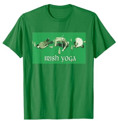 St. Patricks Day Irish Yoga T-Shirt