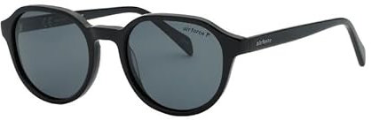 Air Force Sonnenbrille, AF386, Herren-Sonnenbrille, runde Brille, polarisierte Brille, Schwarz