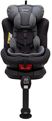 PETEX Kindersitz I-SIZE Laura 1341 mit ISOFIX und Top Tether grau, anthrazit, 44441318