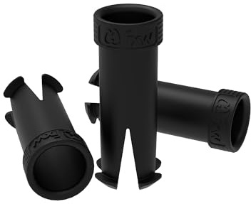 FXW Dog Playpen Accessories - Muffler Tubes, Compatible with FXW Rollick/Instant Dog Playpen (Replacement for HomePlus/Dog Gate) (32PCS, Black) │ Patented