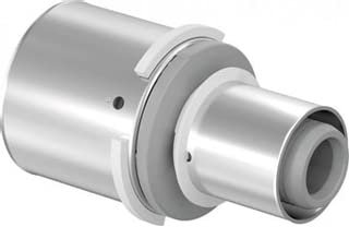 Uponor S-Press Plus PPSU Pressekompositkupplung 75x63mm
