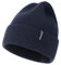 Zylioo L/XL Strickmütze Für Großen Kopf, Wintermütze Beanie Mütze Mit Schirm, Übergroße Winter Warme Knit Cuffed Watch Cap