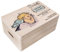 Creative Deco Personalisiert zur Taufe Geschenk für Mädchen und Junge | Mehrere Taufe Motiv | Holzkiste Erinnerungsbox Deko | Individuelle Geschenk Spielzeugkiste Holzbox mit Deckel | Spardose