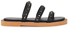 Frye Damen Faye 3 Band SW Ohrstecker, Schwarz, 37 EU