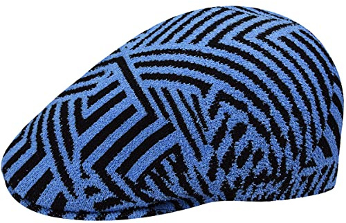 Kangol Virtual Grid 507 Flatcap Schirmmütze Schiebermütze Damen/Herren - mit Schirm Sommer Frühling-Sommer