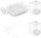 nbeads 30 Stück Transparente Box, 4x3x5 cm Wiederverwendbare Geschenkverpackungsboxen Hochzeitsfeier Bevorzugungsboxen Für Party Gunst Schmuck Handwerk
