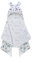 Baby-Badetuch mit Kapuze, 100 % Baumwolle, besonders weich und saugfähig, große Größe 70 x 140 cm, Baby-Essentials-Badetuch für Neugeborene, Kleinkinder, Jungen und Mädchen