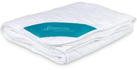 SleepCOOL Leichte Bettdecke mit doppeltem Kühleffekt, 155X220cm Cool.Breeze, Füllgewicht 200g, Bettdecke für warme Sommernächte