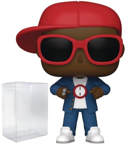 POP Rocks: Flavor Flav – The Flavor of Love Funko Vinyl-Figur (zusammen mit kompatibler Box-Schutzhülle), mehrfarbig, 9,5 cm