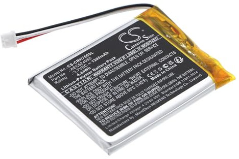 TCTK Akku 1200mAh Kompatibel mit [Corsair] HS70 SE Void Pro RGB, HS70SE, HS75 XB, Void Pro RGB, für [Virtuoso] Wireless SE, Ersetzt AEC524050