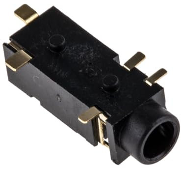 Switchcraft Klinken-Buchse 3,5 mm gewinkelt, 5-polig Stereo, SMD Lötanschluss