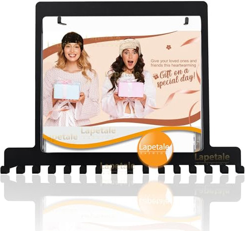 Lapetale Fashion Wandhalter für Rennmedaillen, Marathon-Medallendisplay und Läufer-Medaillenhalter, Startnummern-Display, Medaillenhalter für Läufer, Wand-Medaillenhalter, Geschenke für Läufer