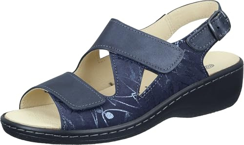 Dr. Brinkmann Women Chelva Sandaletten Wedge Sandal, Blue, 5 UK
