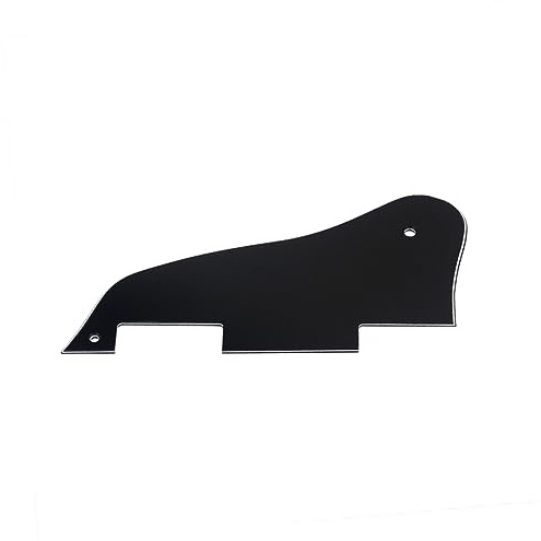 3-lagiges Gitarren Schlagbrett aus Pvc, Schwarz, Standardgröße | Passend für Archtop und Dot Jazz Gitarre, Robuste Ausführung, Einfache Montage