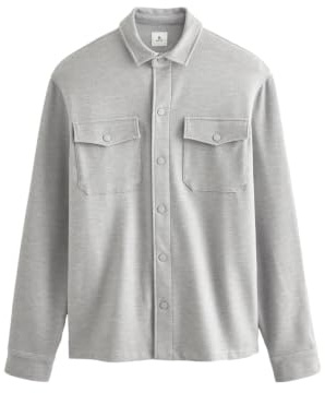 NEXT Herren Standard Hemdjacke aus Jersey