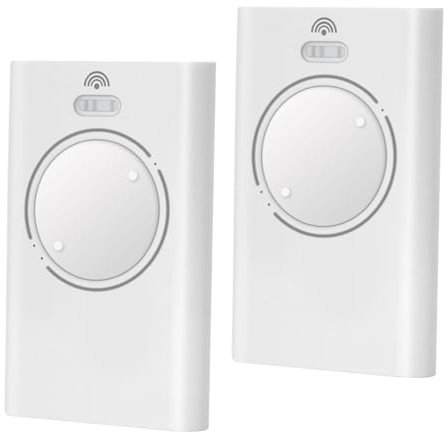 Lot de 2 Telecommande Portail 868MHz Compatible avec XT4 868 SLH LR, XT4 868 SLH, XT2 868 SLH LR, XT2 868 SLH, blanc
