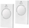 Lot de 2 Telecommande Portail 868MHz Compatible avec XT4 868 SLH LR, XT4 868 SLH, XT2 868 SLH LR, XT2 868 SLH, blanc