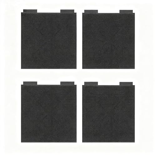 Aiyraa 4pcs Molle Panel, Hook and Loop Patches for Backpacks, 10x10cm Black MOLLE Tactical Morale Patches Display Board for Badges, Insignia, Name Tapes & Gear Organization, Molle Accessories