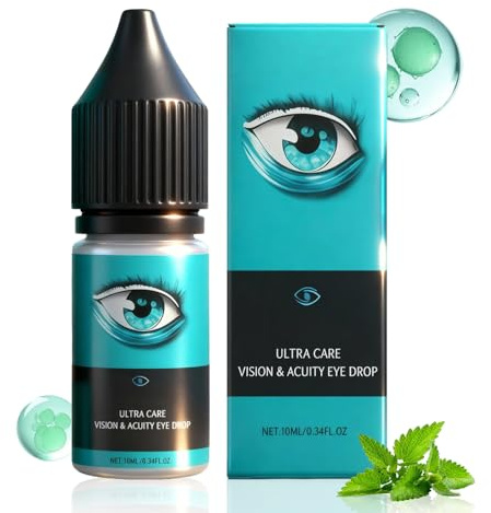 Eye Drops | 10Ml Moisturizing Liquid - Contact Lens Wearers Eyedrops,for Reading Work Travel Morning Screen-Time Home Workplace Daily Night Study