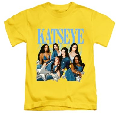 New Spirit Original Katseye, Cool Trendy Novelty pop Tee T-Shirt Funny Unisex T Shirt Top Yellow