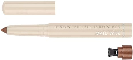 MALU WILZ Longwear Eyeshadow Pen – Wasserfester Lidschattenstift mit cremiger Textur – langanhaltender, wischfester & hochpigmentierter Lidschatten – mit integriertem Anspitzer (Bronzing Dream)