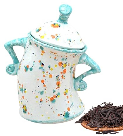 xowwyue Storage Jars With Attitude, 5.9in Funny Resin Hands-on-Hips Canister With Attitude, Teapot With Lid, Food Storage Containers Cookie Jar For Home Apartment Kitchen