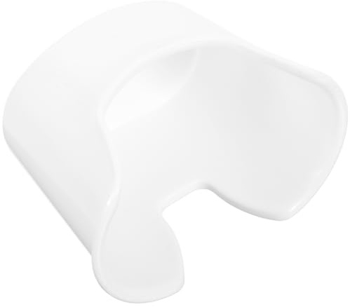 MOBUTOFU Bassine pour Retirer le Cérumen en Plastique Réutilisable, Cuvette Ergonomique Compatible Systèmes de Lavage D'oreilles, Lavabo de Nettoyage Auriculaire Pratique