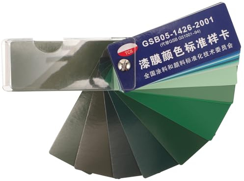 NULYLU Mazzetta Colori Ral Intera Cartelle Colori Standard per Pittura su Pavimenti e Ferramenta, Carta e Plastico per Progetti Fai-da-te e Applicazioni Varie