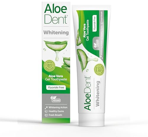 Aloe Dent Whitening Aloe Vera Toothpaste 100ml x 4 (Pack of 4)