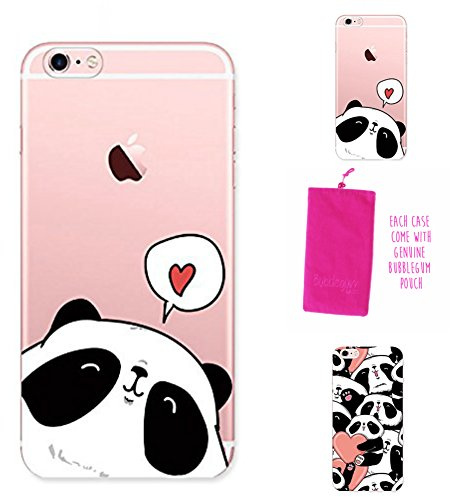 Bubblegum Cases 3x Cases Special Bundle Gift Packs for iPhone Models (iPhone 6 Plus 6sPlus, Panda Pack)