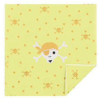 Servietten Partyservietten Piraten Party 20 Stück 33 x 33 cm