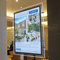 Immobilier Fenêtre Suspendu Bureau Affichage Led Acrylique Affiche Cadre Boîte à Lumière Panneau Titulaire