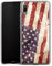 DeinDesign Hard Case kompatibel mit Huawei Y6 (2019) Schutzhülle transparent Smartphone Handy Hülle USA Flagge Amerika